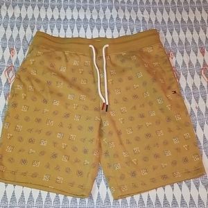 Tommy Hilfiger LARGE Gold Lounge Sweatshorts